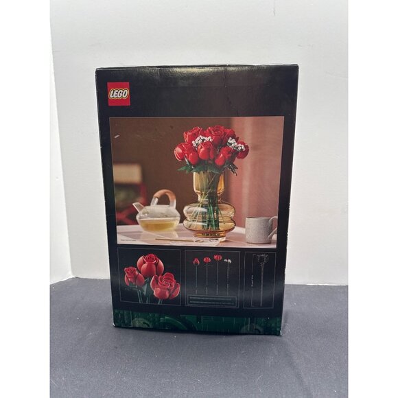 LEGO Icons Botanical Collection Bouquet Of Roses 10328 Building Set 18+ 822 Pcs - Picture 5 of 11